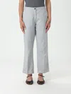 Massimo Alba Pants  Woman Color Silver