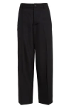 Massimo Alba Party Wool Trousers In U900 Nero
