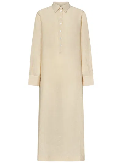 Massimo Alba Pink Maxi Kaftan With Side Slits