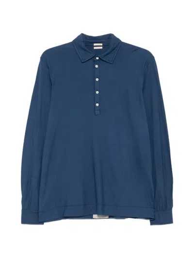 Massimo Alba Raya Buttoned Shirt In Blue