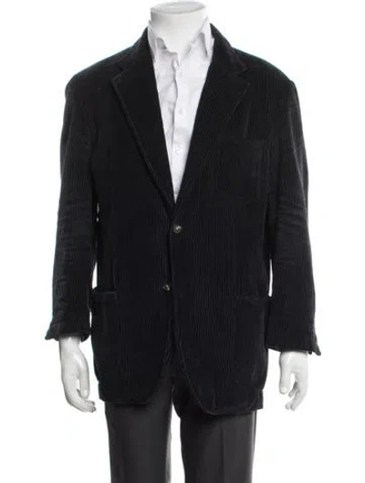 Pre-owned Massimo Alba Sport Coat In Black