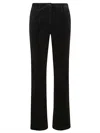 Massimo Alba Straight-leg Cotton Trousers With Tailored Finish In Black