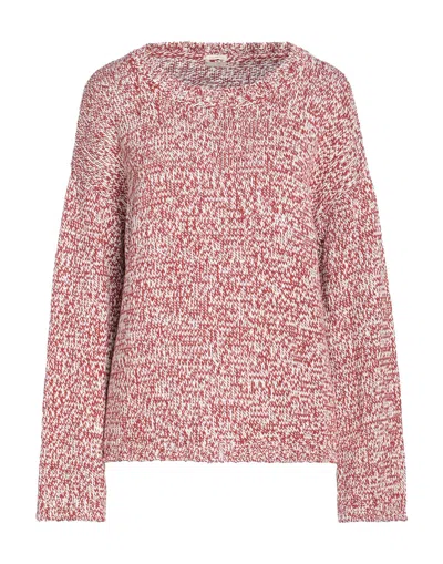 Massimo Alba Sweaters In Brick Red