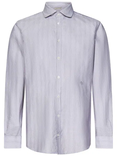 Massimo Alba Tailored Long-sleeved Shirt In Striking Canary Blue