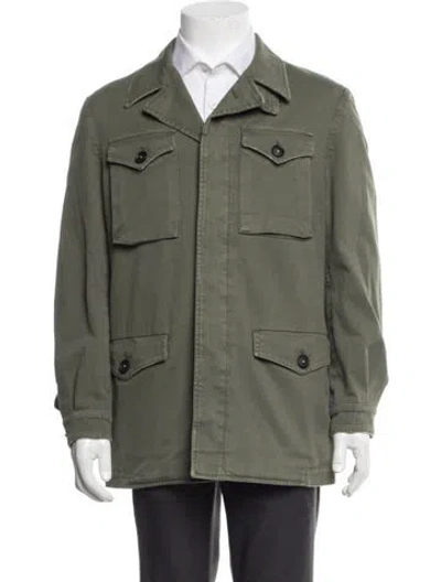 Pre-owned Massimo Alba Utility Jacket In Green