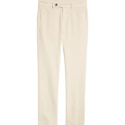 Massimo Alba Winch2 Stretch Cotton Velvet Trousers In U125 Soy