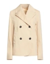 Massimo Alba Woman Blazer Beige Size Xl Cotton