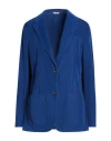 Massimo Alba Woman Blazer Blue Size M Cotton