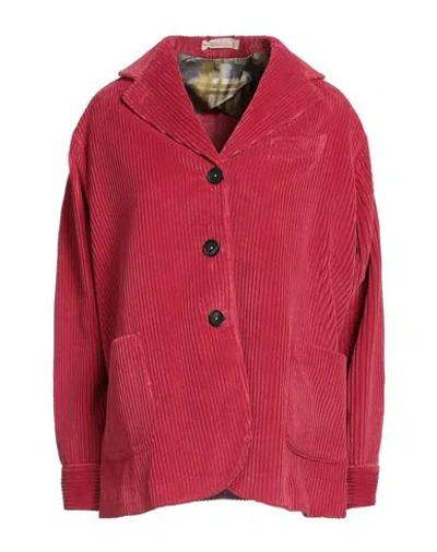 Massimo Alba Suit Jackets In Red