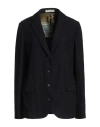 Massimo Alba Woman Blazer Midnight Blue Size L Wool, Cotton