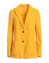 Massimo Alba Woman Blazer Ocher Size M Cotton In Yellow