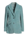 Massimo Alba Woman Blazer Sky Blue Size M Cotton