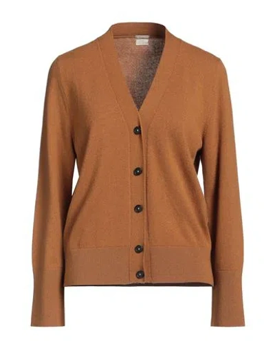Massimo Alba Woman Cardigan Camel Size S Cashmere In Beige