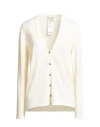 Massimo Alba Woman Cardigan Cream Size Xl Cotton, Cashmere In White