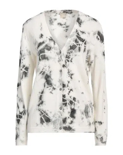 Massimo Alba Woman Cardigan Ivory Size M Cashmere In White
