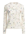 Massimo Alba Woman Cardigan Ivory Size S Cashmere In White
