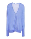 Massimo Alba Woman Cardigan Light Purple Size M Silk