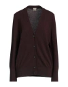 Massimo Alba Woman Cardigan Plum Size Xl Cashmere In Purple