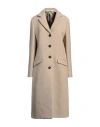 Massimo Alba Woman Coat Beige Size Xs Virgin Wool
