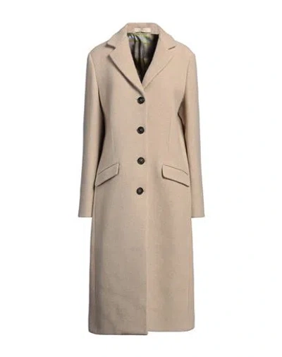 Massimo Alba Woman Coat Beige Size Xs Virgin Wool