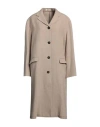 Massimo Alba Woman Coat Beige Size Xl Wool