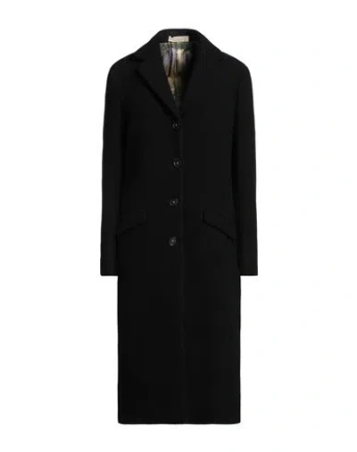 Massimo Alba Woman Coat Black Size Xl Virgin Wool