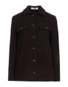Massimo Alba Woman Jacket Deep Purple Size M Virgin Wool In Deep Purple