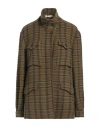 Massimo Alba Woman Jacket Military Green Size L Virgin Wool In Green