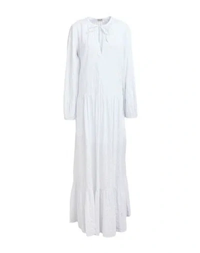 Massimo Alba Woman Maxi Dress White Size M Cotton