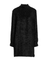 Massimo Alba Woman Mini Dress Black Size L Viscose, Silk