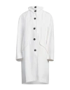 Massimo Alba Woman Overcoat & Trench Coat White Size M Cotton In White