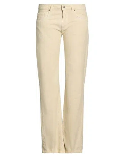 Massimo Alba Woman Pants Beige Size 26 Cotton In Neutral
