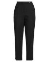 Massimo Alba Woman Pants Midnight Blue Size 4 Wool, Cotton In Black