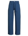 Massimo Alba Woman Pants Blue Size 25 Cotton