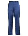 Massimo Alba Woman Pants Blue Size Xl Polyester, Elastane In Blue