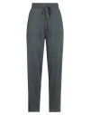 Massimo Alba Woman Pants Charcoal Size Xxl Cotton, Cashmere In Gray
