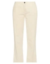 Massimo Alba Woman Pants Cream Size 8 Cotton In White