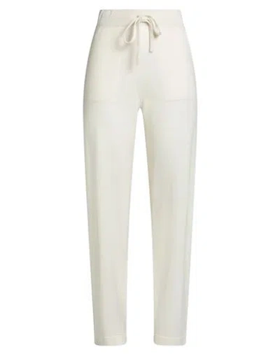 Massimo Alba Woman Pants Cream Size M Cashmere In White