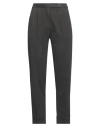Massimo Alba Woman Pants Dark Brown Size 16 Cotton, Cashmere, Elastane In Brown