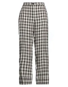 Massimo Alba Woman Pants Dark Brown Size 8 Linen In Brown