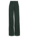 Massimo Alba Woman Pants Dark Green Size 0 Cotton