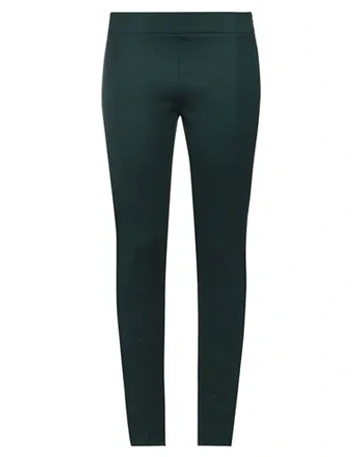 Massimo Alba Woman Pants Dark Green Size 6 Wool, Polyamide, Elastane