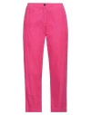 Massimo Alba Woman Pants Fuchsia Size 6 Cotton In Pink