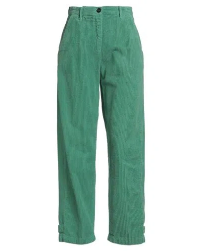 Massimo Alba Woman Pants Green Size 2 Cotton