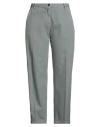 Massimo Alba Woman Pants Grey Size 10 Cotton, Wool In Gray