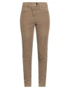 Massimo Alba Woman Pants Khaki Size 4 Cotton, Elastane In Nude