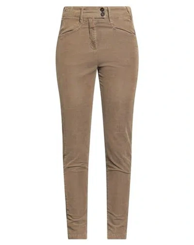 MASSIMO ALBA MASSIMO ALBA WOMAN PANTS KHAKI SIZE 6 COTTON, ELASTANE