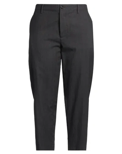 Massimo Alba Woman Pants Lead Size 14 Wool, Cotton
