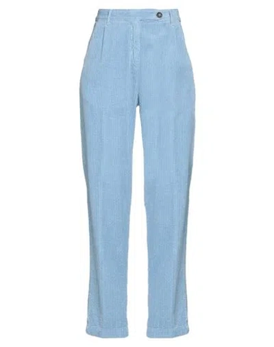 Massimo Alba Woman Pants Light Blue Size 2 Cotton