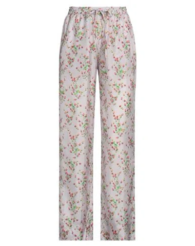 Massimo Alba Woman Pants Lilac Size Xs Silk In Purple